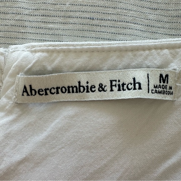 Abercrombie & Fitch white linen dress - Picture 3 of 3